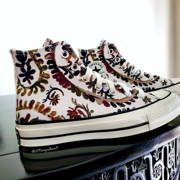 Converse Shoes - Converse Fall Florals Prints Chuck 70 High Tops